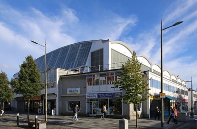 Pannier Markt, Plymouth vanuit het noordwesten door Unbekannt Unbekannt